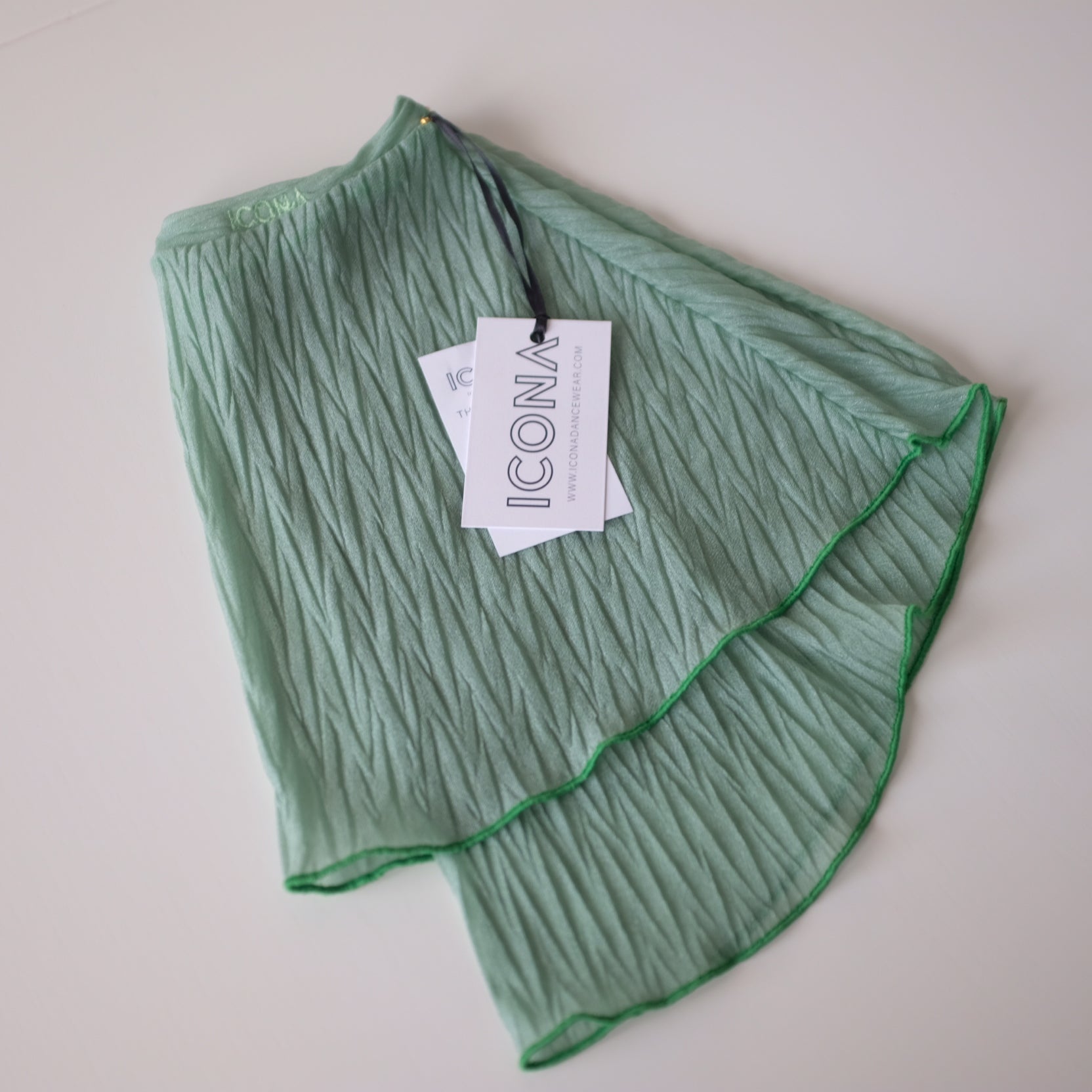 Seafoam Pull-On Skirt