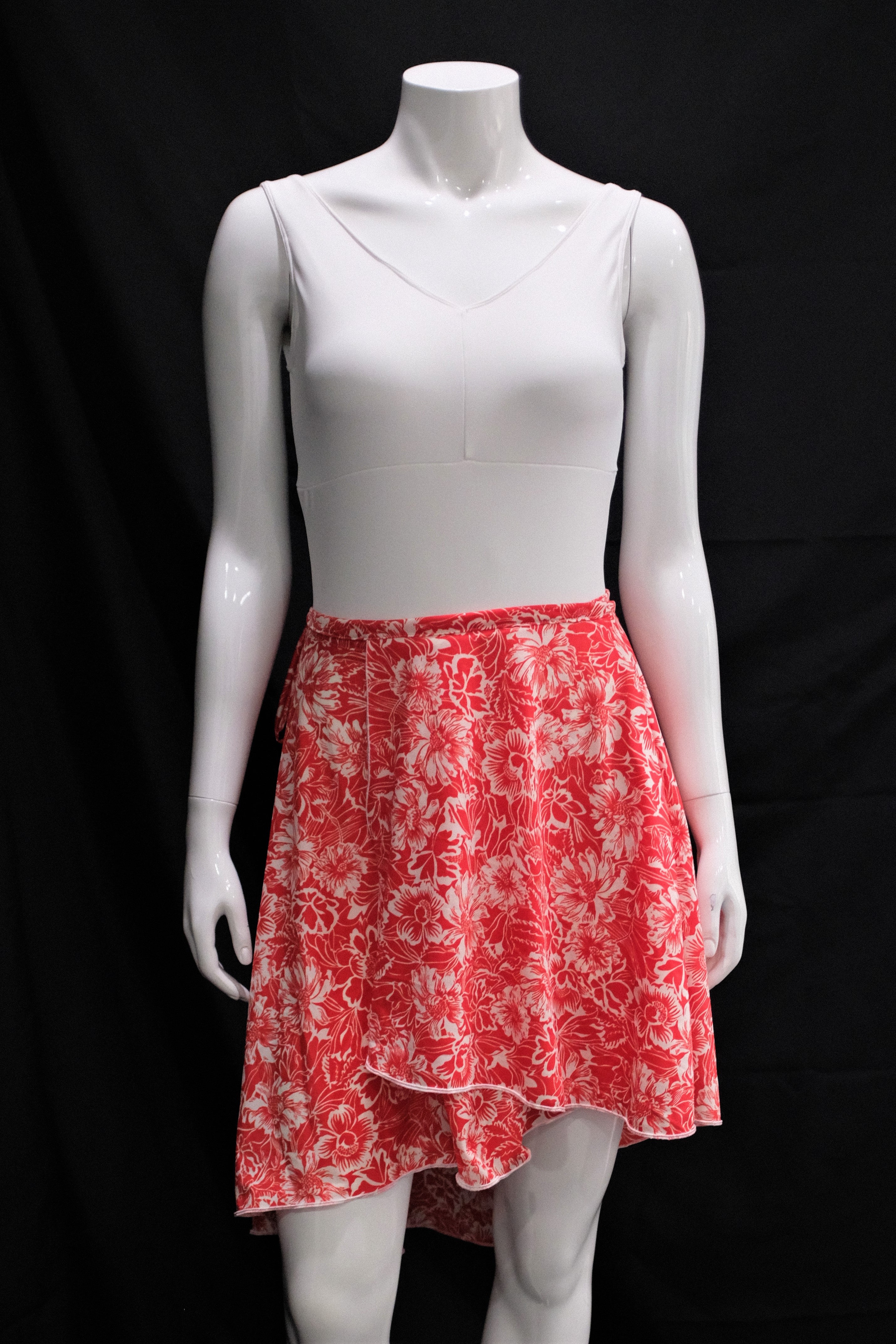 Scarlet Garden Vintage Wrap Skirt